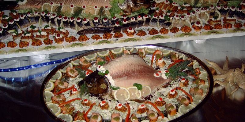 Unsere Fischplatten - ein Hochgenuss für Auge und Gaumen!
