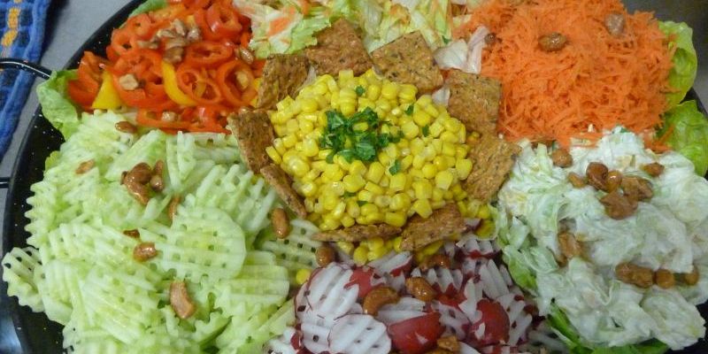Unsere Salat-Auswahl = Frische die man sehen und schmecken kann!