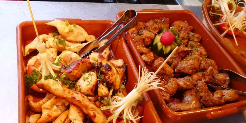 Direkt vom Grill auf die Wärmestation