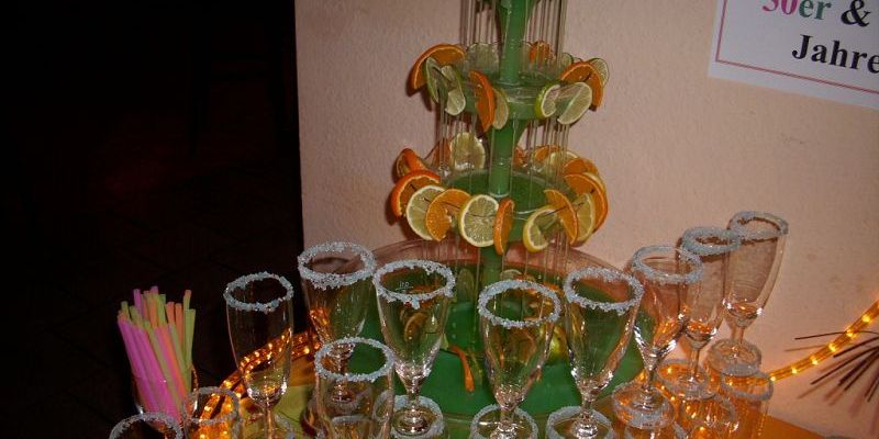 Der absolute Empfangs-Drink: "Grüne Tante"