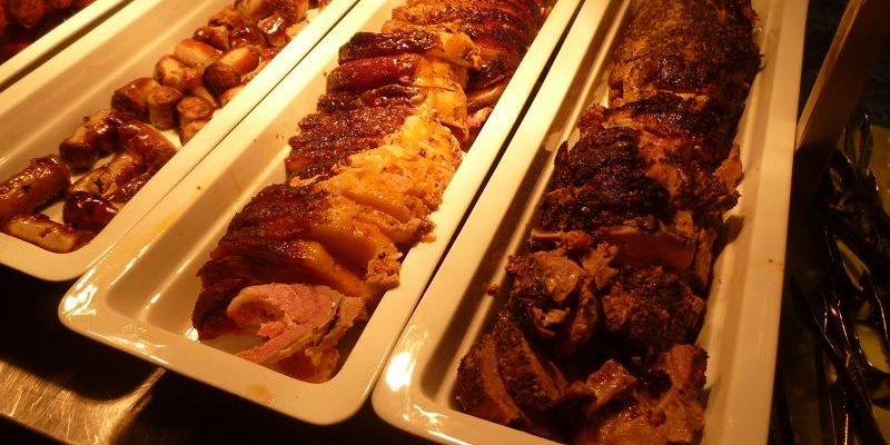 Direkt vom Grill auf die Wärmestation