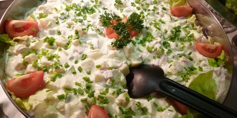 Kräftige Salate wurden der Klassiker, der sich bis heute hält.