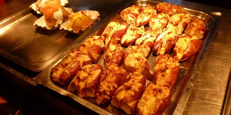 Lecker Fastfood frisch vor Ort zubereitet!