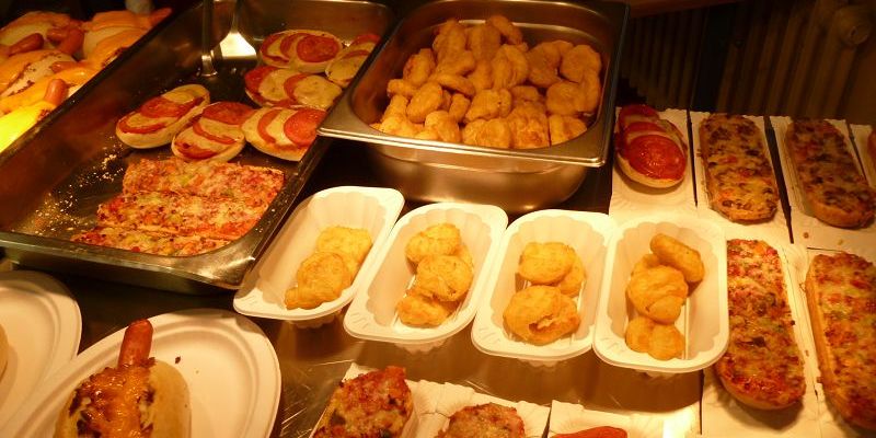 Lecker Fastfood frisch vor Ort zubereitet!