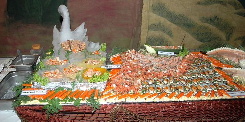 Ein Super-Fisch-Büffet an der Waterkant!