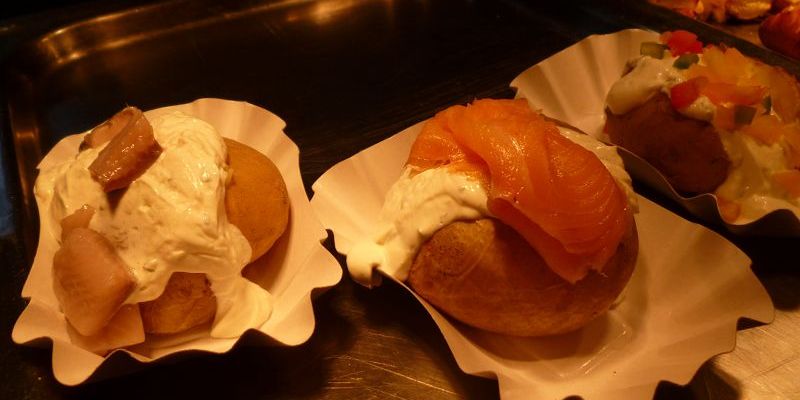 Lecker Fastfood frisch vor Ort zubereitet!