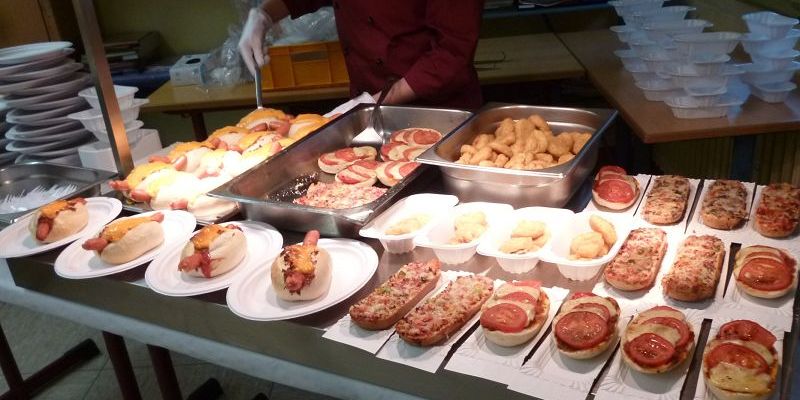 Lecker Fastfood frisch vor Ort zubereitet!