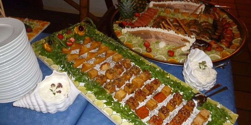 Unsere Fischplatten - ein Hochgenuss für Auge und Gaumen!