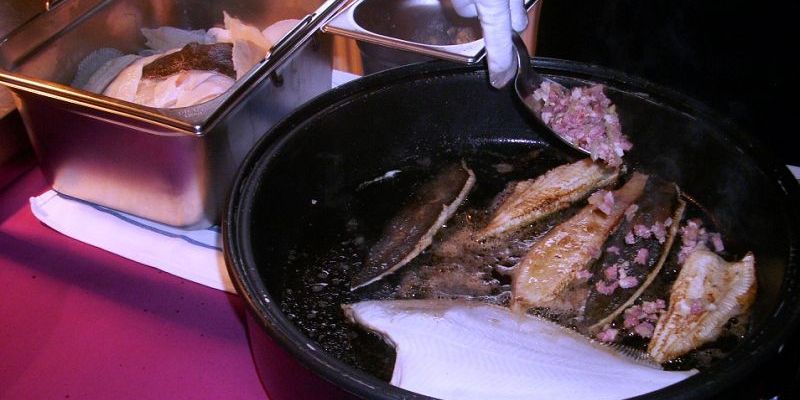 Das ist Show-Cooking!
