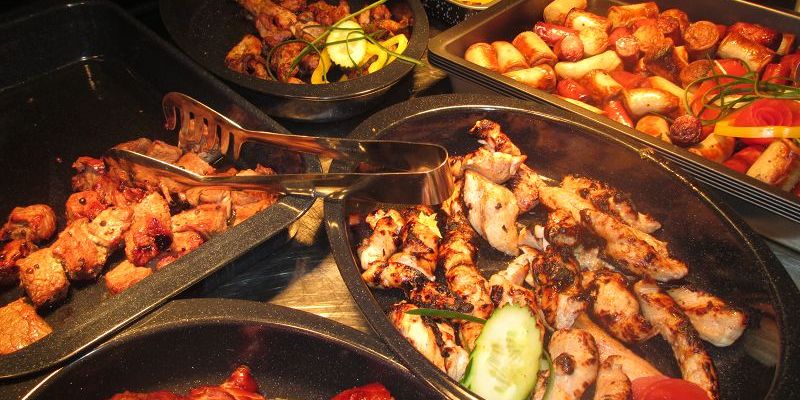 Direkt vom Grill auf die Wärmestation