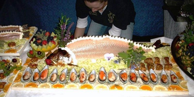 Unsere Fischplatten - ein Hochgenuss für Auge und Gaumen!