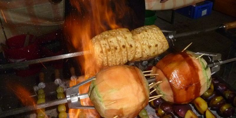 Gegrilltes Obst - das hat was!