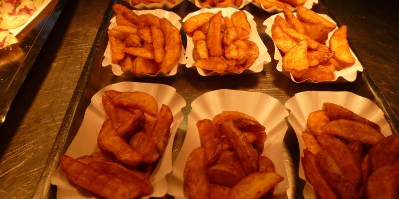 Lecker Fastfood frisch vor Ort zubereitet!