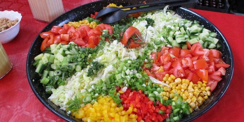 Unsere Salat-Auswahl = Frische die man sehen und schmecken kann!