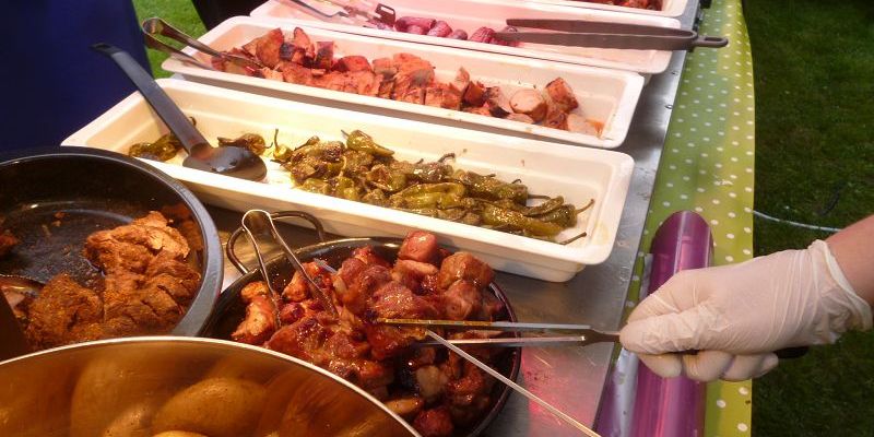 Direkt vom Grill auf die Wärmestation