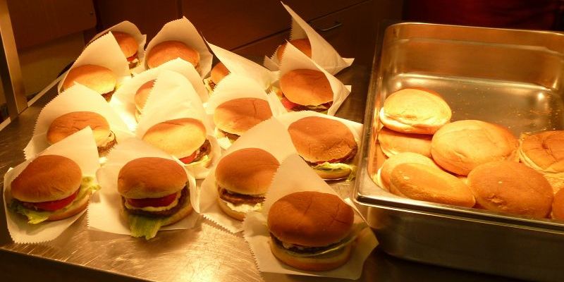 Lecker Fastfood frisch vor Ort zubereitet!