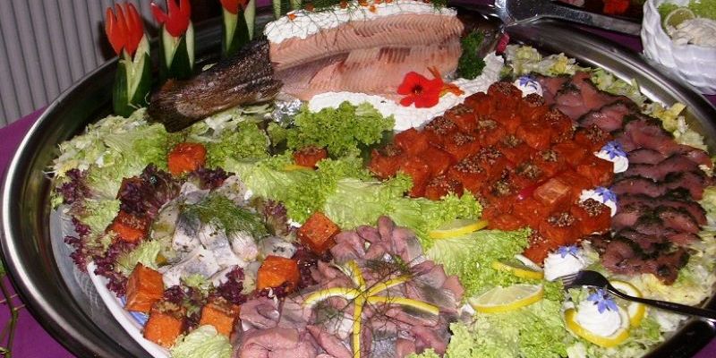 Unsere Fischplatten - ein Hochgenuss für Auge und Gaumen!
