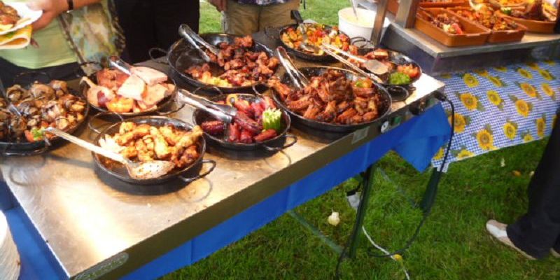 Direkt vom Grill auf die Wärmestation