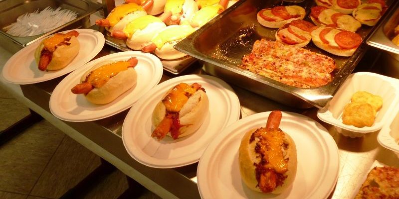 Lecker Fastfood frisch vor Ort zubereitet!